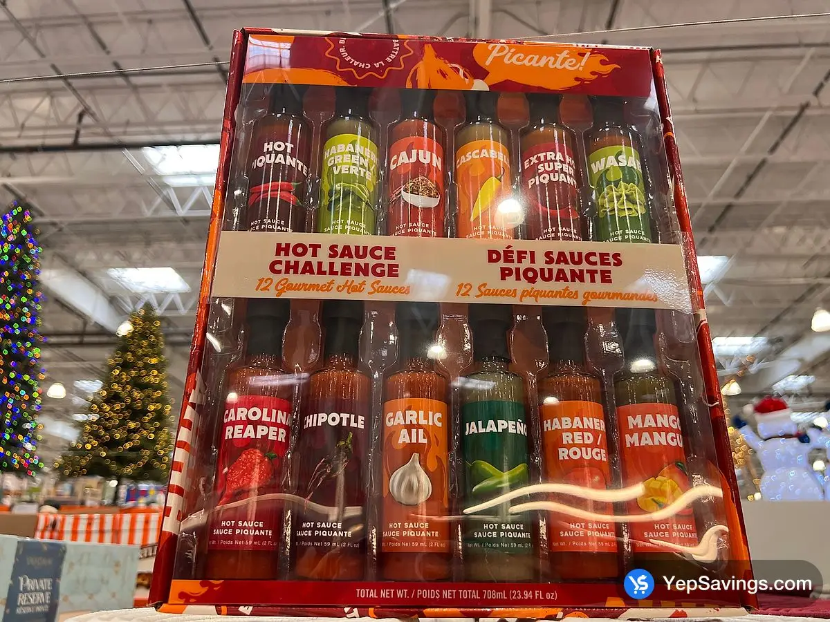 Costco REGAL CONFECTIONS HOT SAUCE CHALLENGE 12 x 59 mL - Canada (ITM 1552369)
