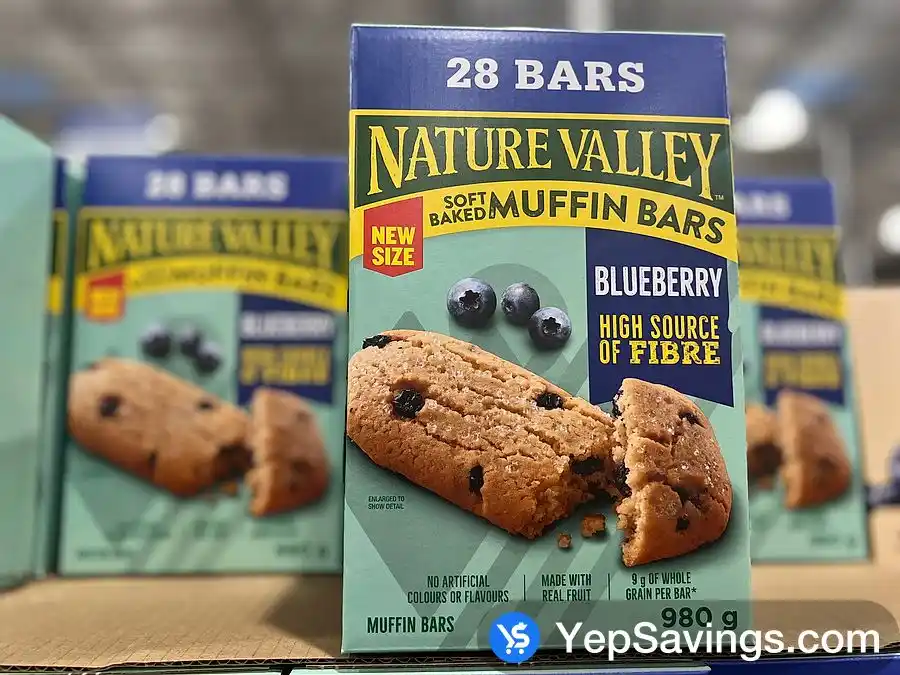 NATURE VALLEY MUFFIN BARS BLUEBERRY 28 bars ITM 1761211 at Costco