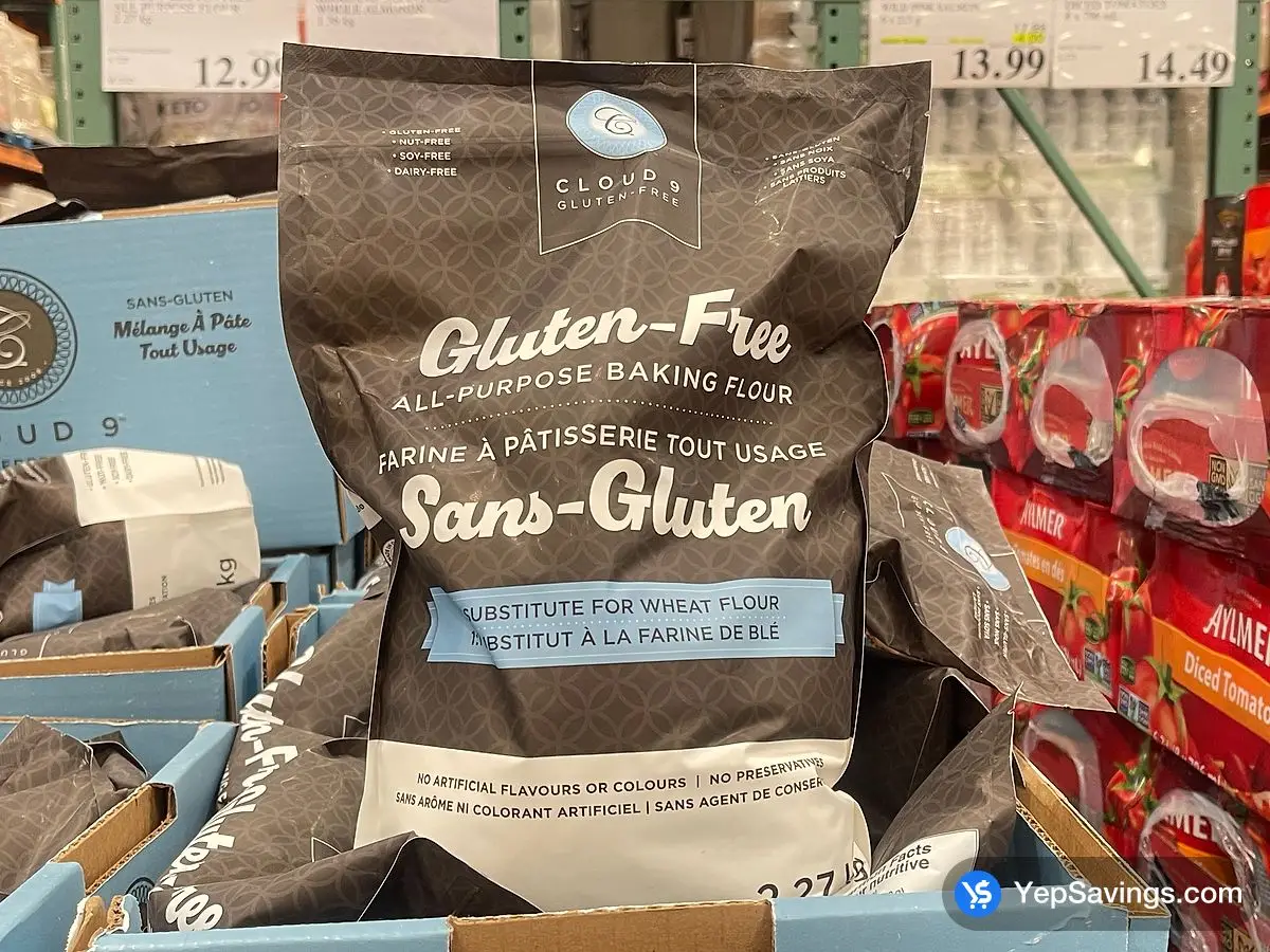 Costco CLOUD 9 GLUTEN FREE ALL PURPOSE FLOUR 2.27 kg - Canada (ITM 696)