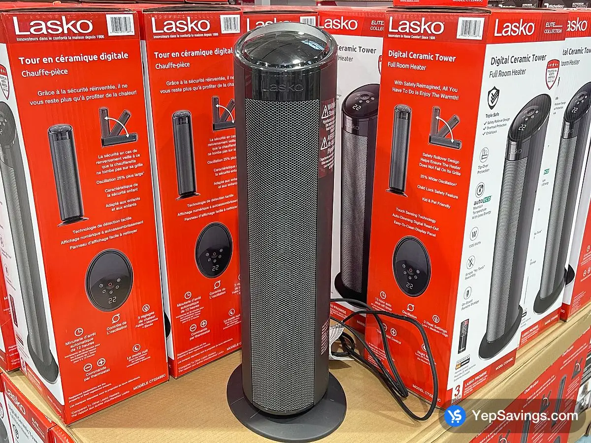Costco LASKO 22 " TOWER HEATER - Canada (ITM 1714662)