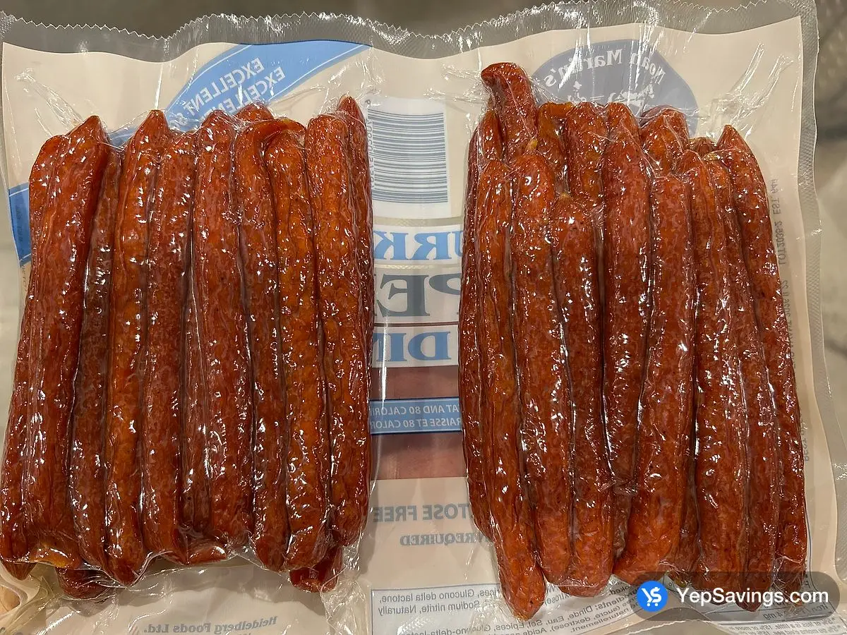 Costco NOAH MARTIN'S TURKEY PEPPERONI 600 g - Canada (ITM 1157275)