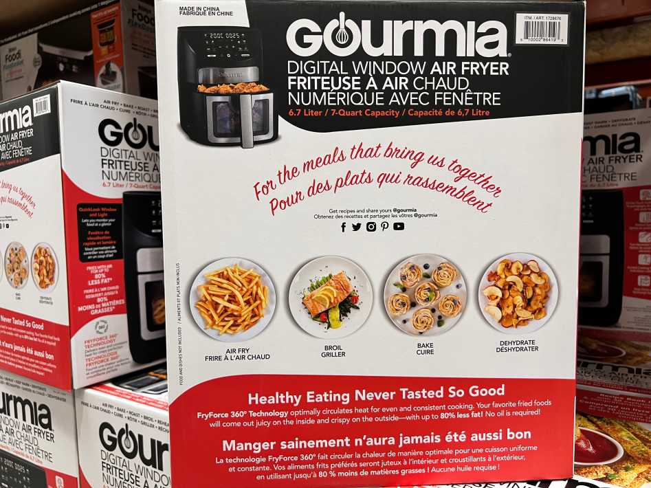 GOURMIA AIR FRYER 6.7 L ITM 1728676 at Costco