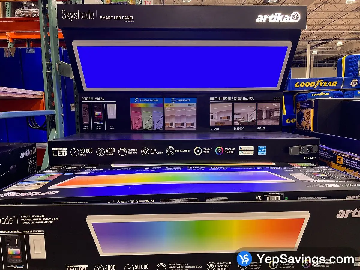 ARTIKA SKYSHADE FLAT PANEL  ITM 1741107 at Costco