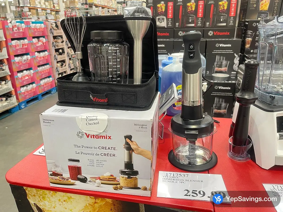 Costco VITAMIX IMMERSION BLENDER BUNDLE 5PC - Canada (ITM 1717537)
