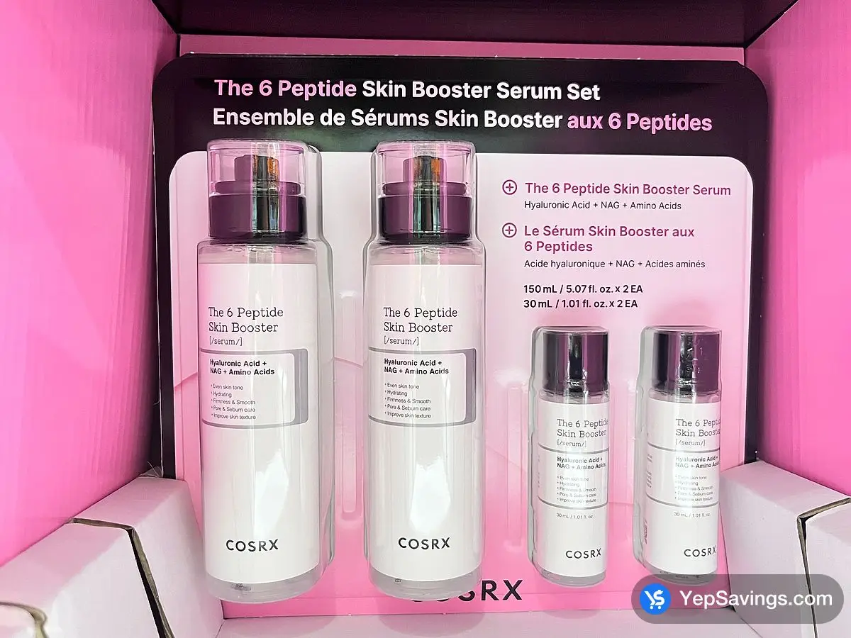Costco COSRX PEPTIDE 6 BOOSTER 2x150 mL 2x30 mL - Canada (ITM 1879574)