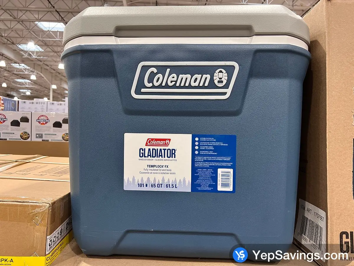Costco COLEMAN WHEELED COOLER 101 CAN CAPACITY - Canada (ITM 1707667)