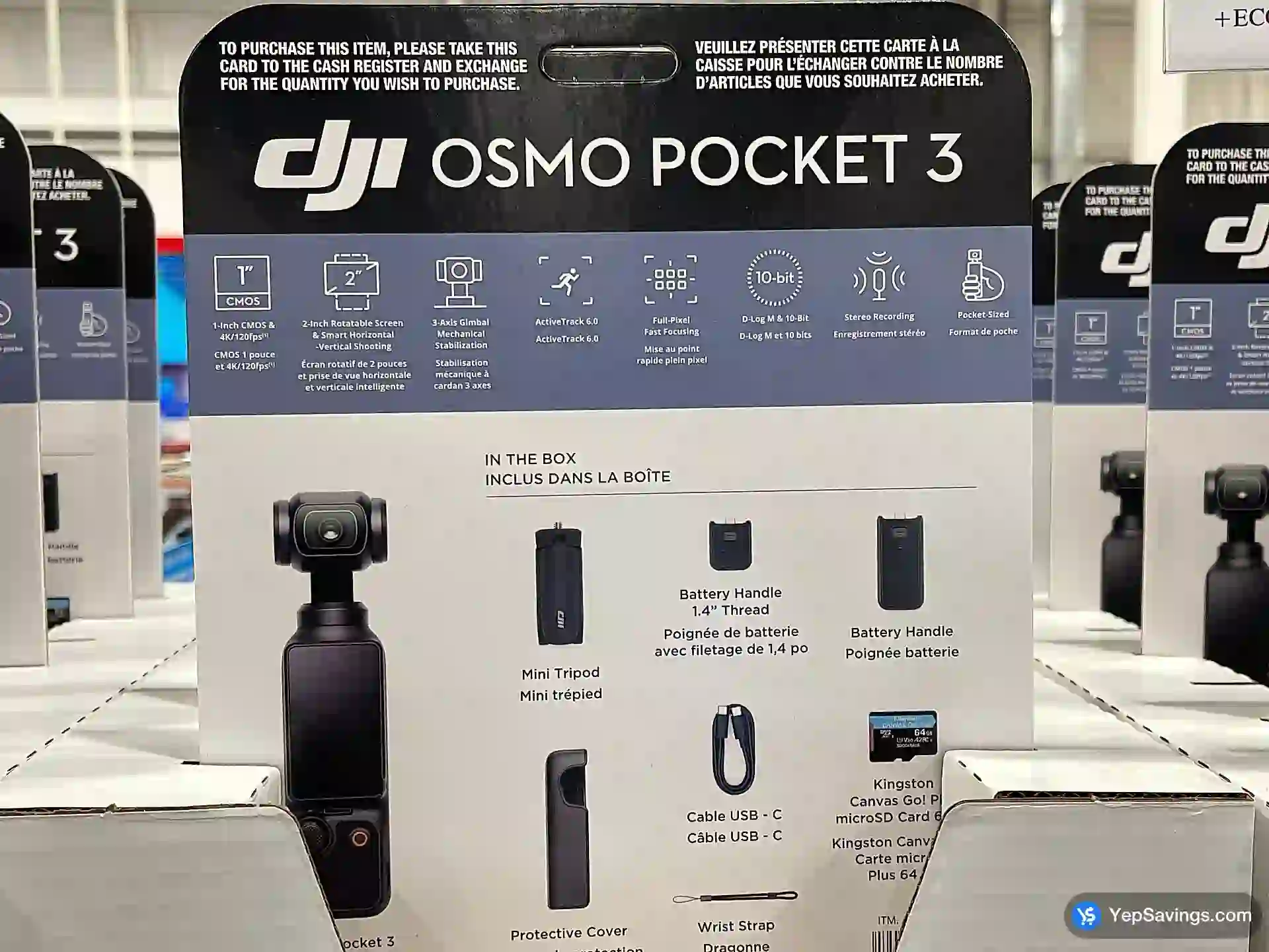 DJI OSMO POCKET 3 ACTION CAMERA BUNDLE - Costco Canada (ITM 9401001)