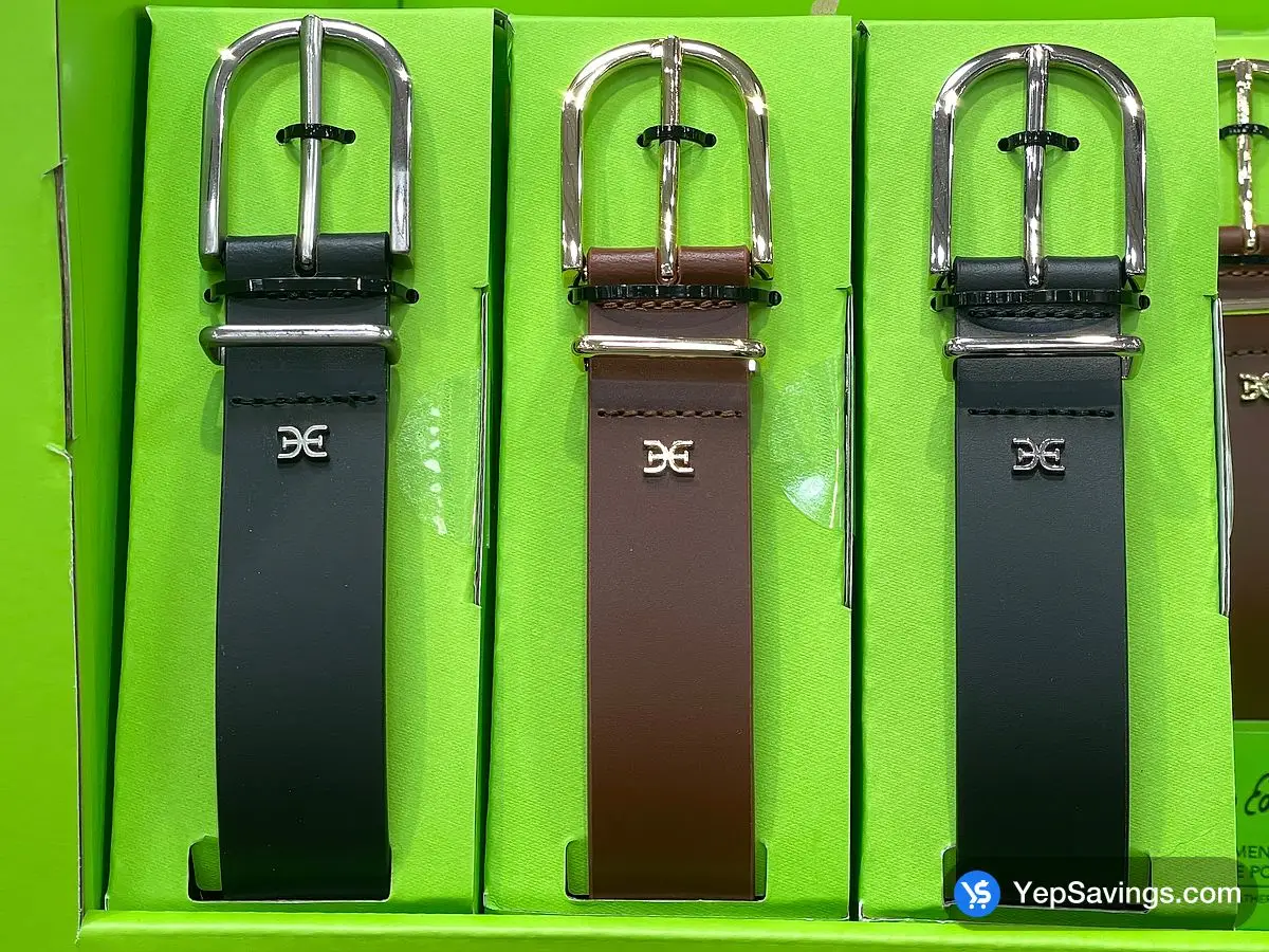 Costco SAM EDELMAN LEATHER BELT WOMENS SIZES 4-16 - Canada (ITM 1907983)