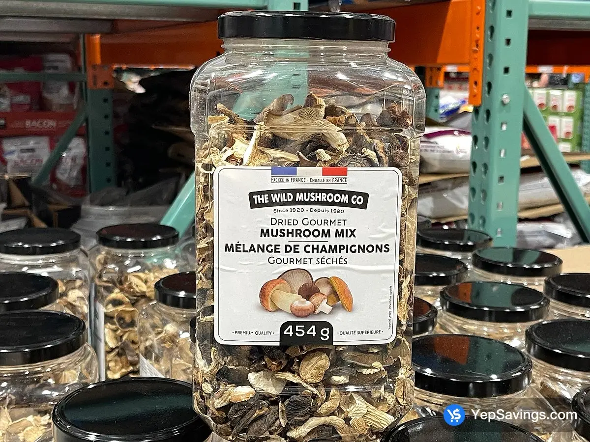 Costco THE WILD MUSHROOM CO GOURMET MIX MUSHROOMS 454 g - Canada (ITM 234131)