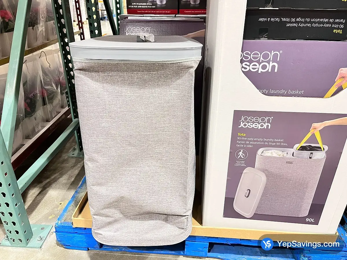 Costco JOSEPH JOSEPH LAUNDRY SORTER 90 L - Canada (ITM 1787076)