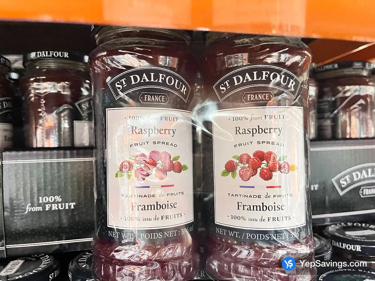 ST . DALFOUR RASPBERRY JAM 2 x 396 mL ITM 1772003 at Costco