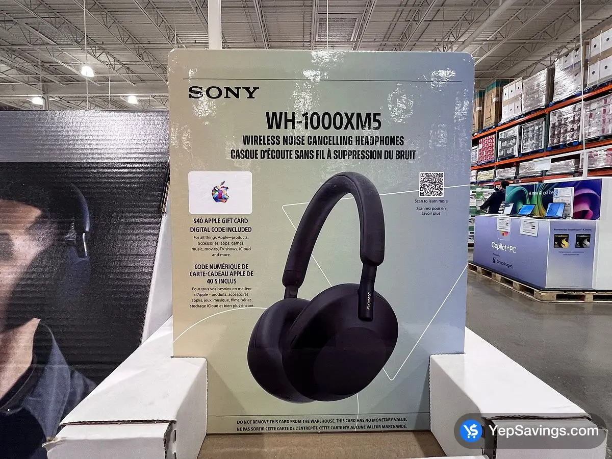 Costco SONY WH - 1000XM5 NC HEADPHONES - Canada (ITM 7144010)