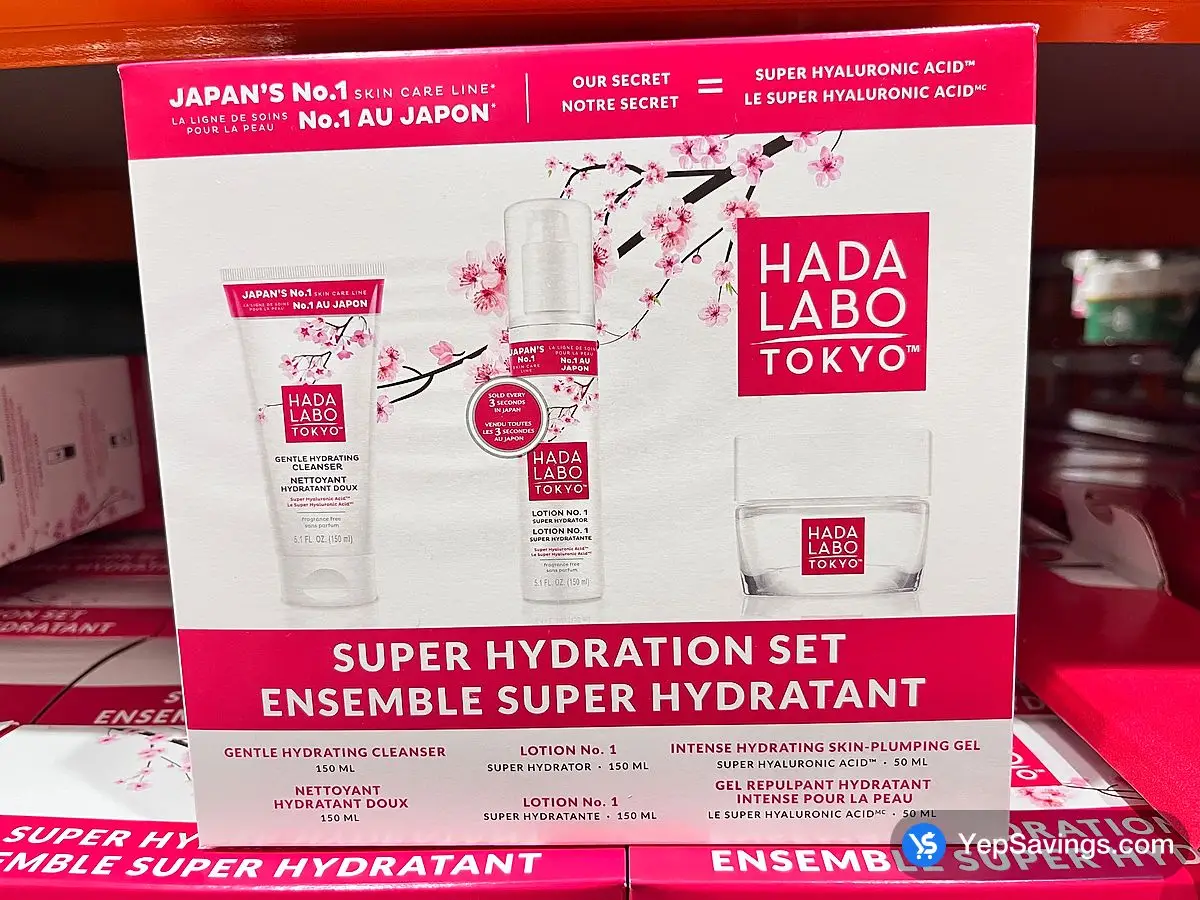 Costco HADA LABO TOKYO SUPER HYDRATION 3 - STEP 3 pieces - Canada (ITM 1845220)