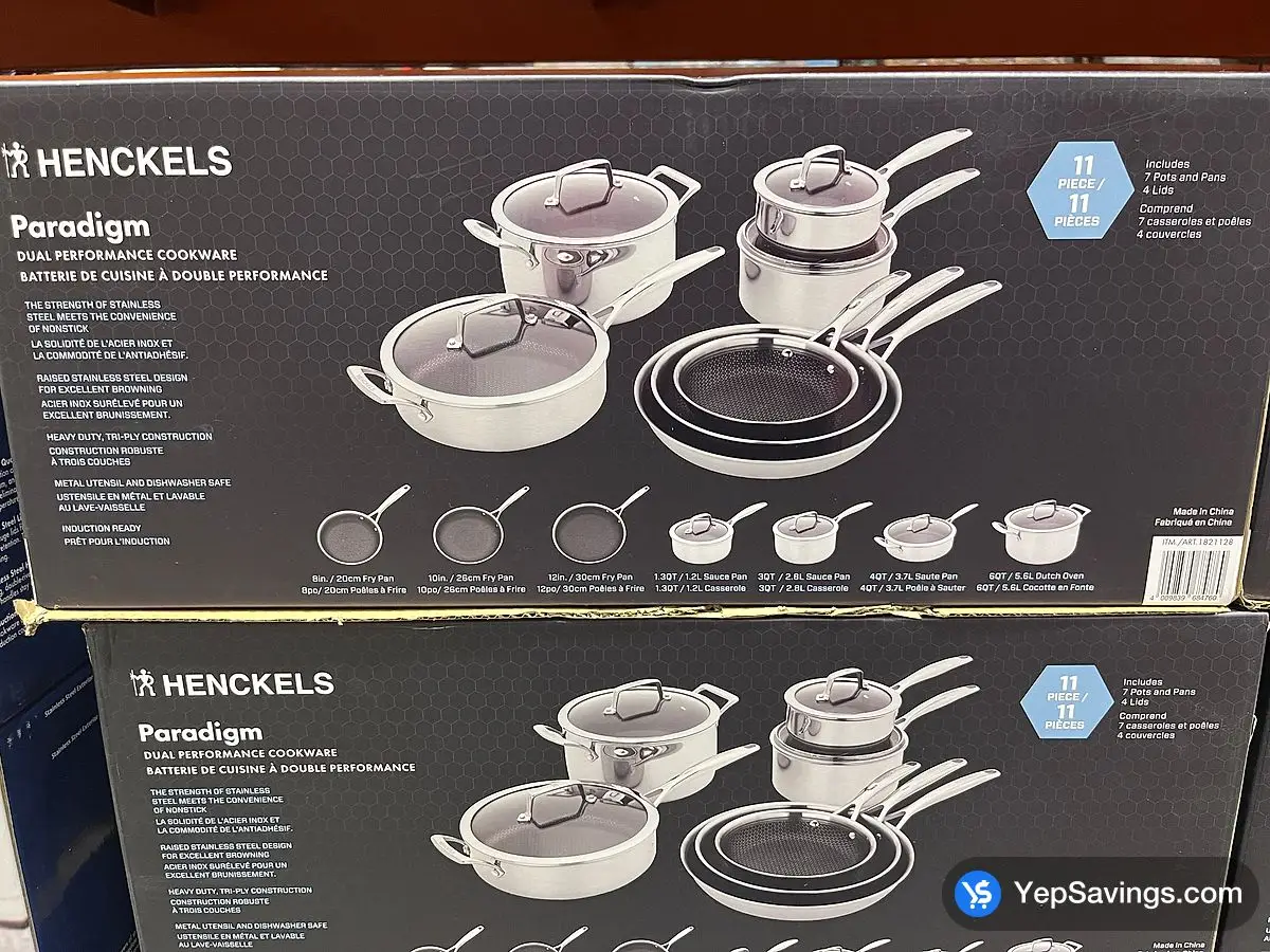 Costco ZWILLING PARADIGM COOKWARE SET 11 PIECES - Canada (ITM 1821128)