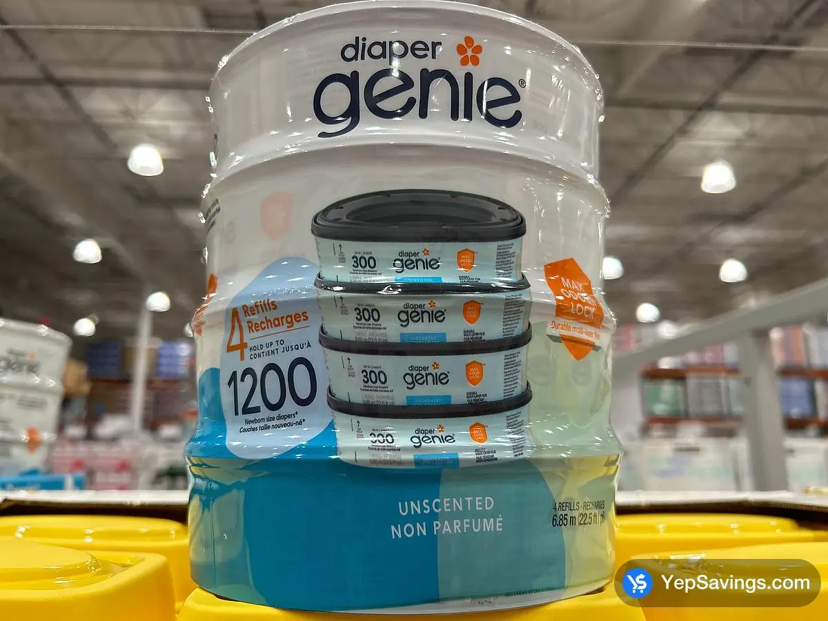 Costco DIAPER GENIE REFILLS PACK OF 4 - Canada (ITM 1785880)