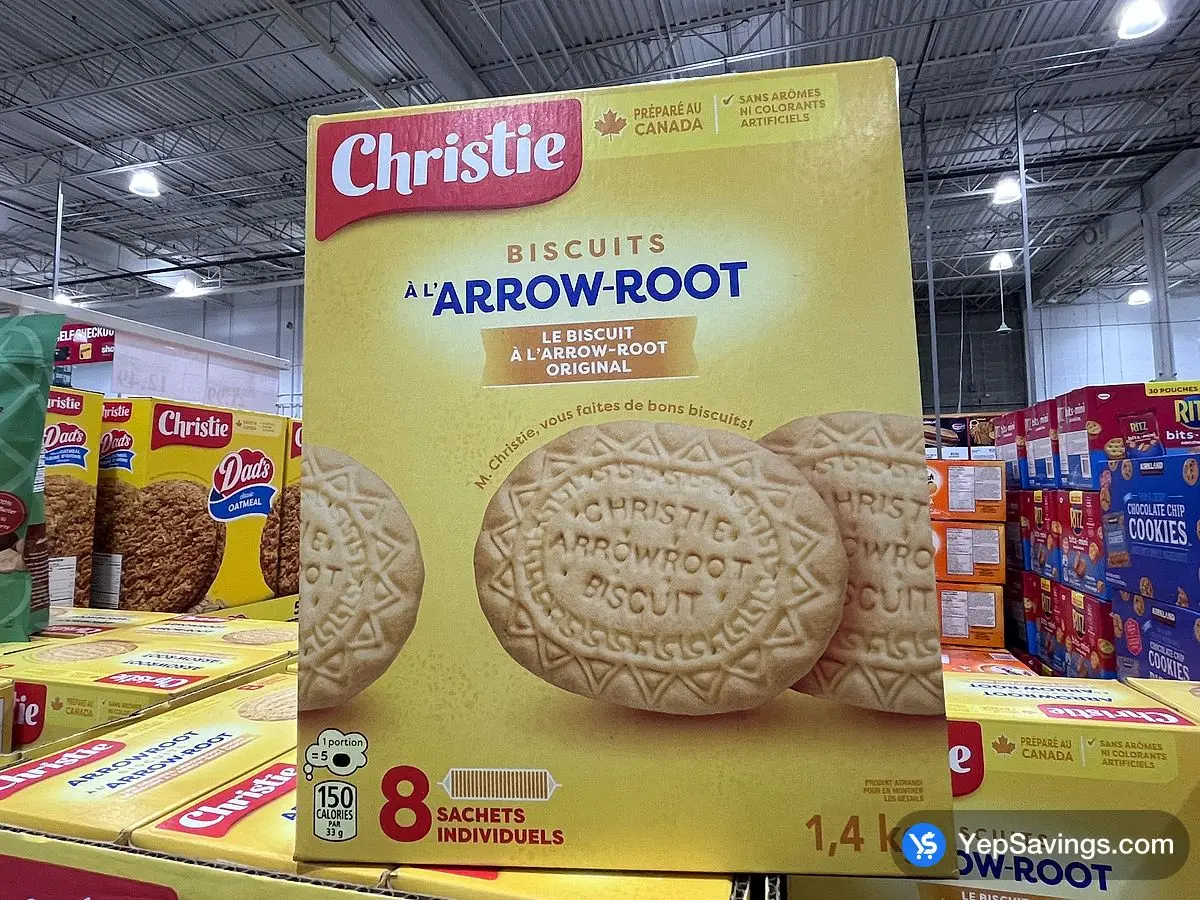 CHRISTIE ARROWROOT BISCUITS 1.4 kg ITM 107038 at Costco