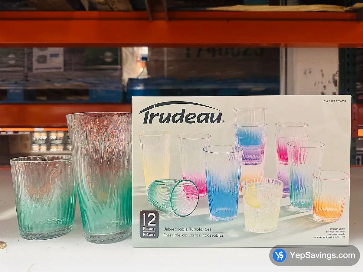 TRUDEAU TUMBLER SET PACK OF 12 ITM 1786758 at Costco