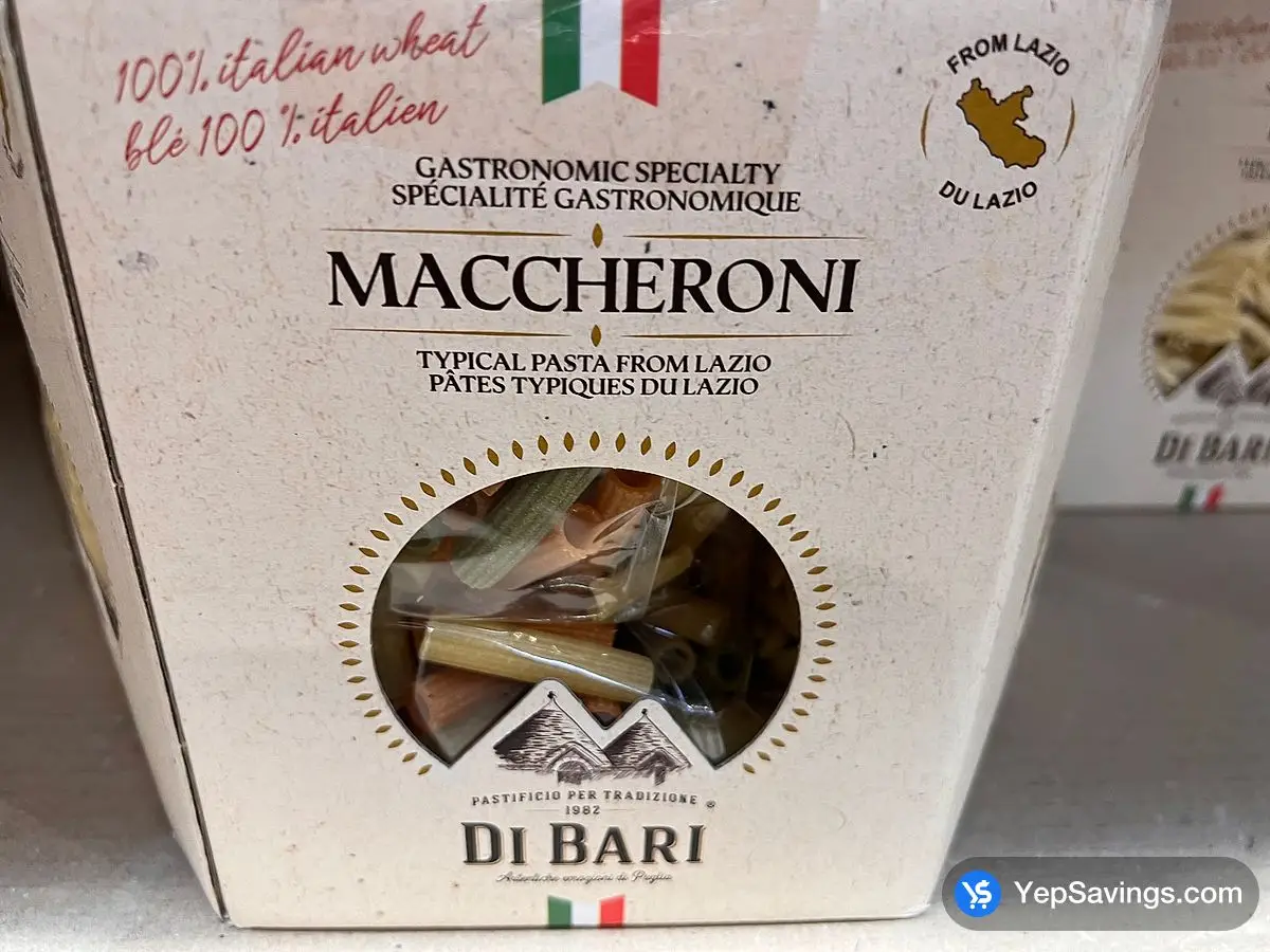 Costco DI BARI PASTA VARIETY 6 x 350 g - Canada (ITM 1831313)