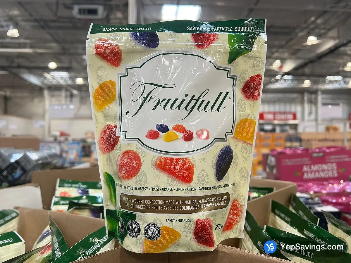 Costco GANONG FRUITFULL 650 g - Canada (ITM 1753159)