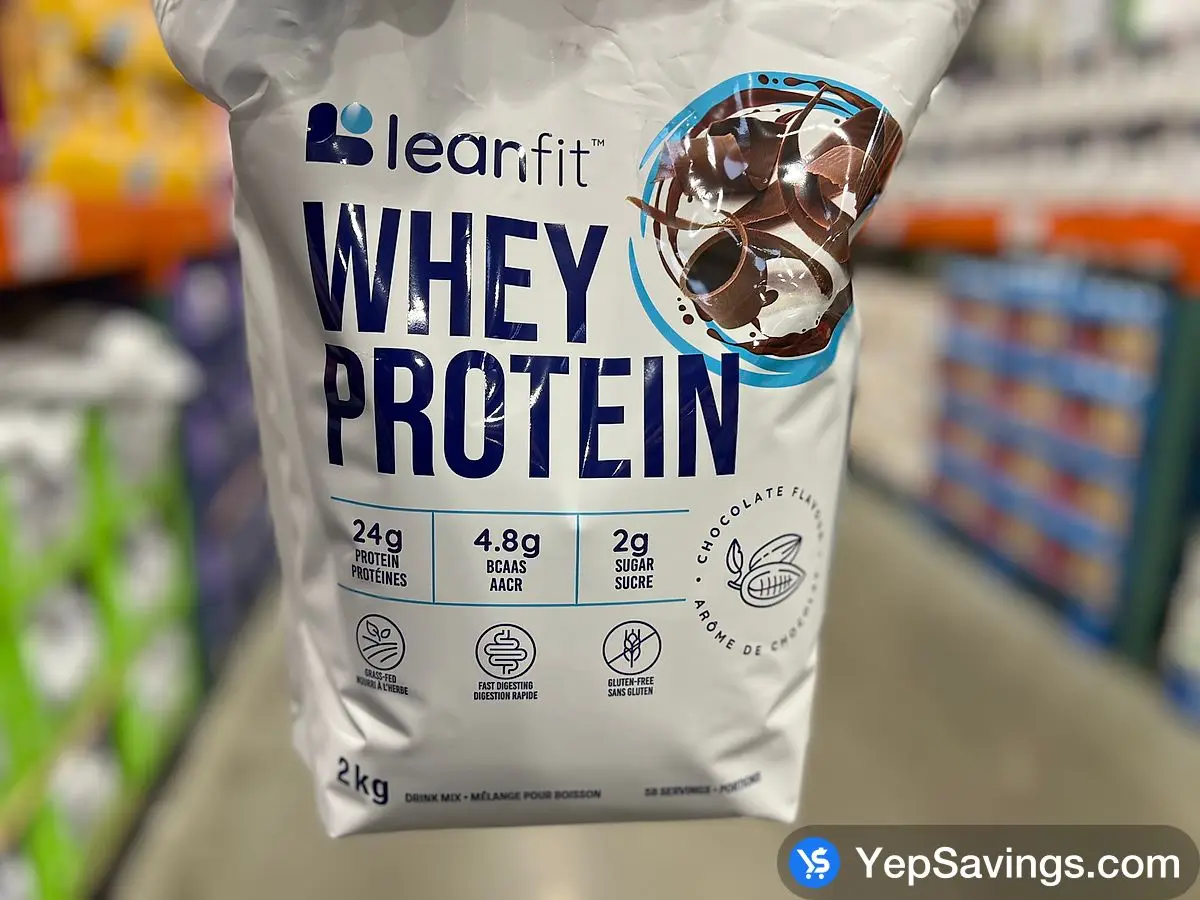 LEANFIT NATURALS WHEY PROTEIN CHOCOLATE 2 KG ITM 1694711 at Costco