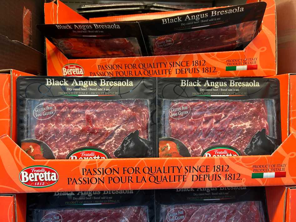 Costco BERETTA BLACK ANGUS BRESAOLA 2 x 100 g - Canada (ITM 1188651)