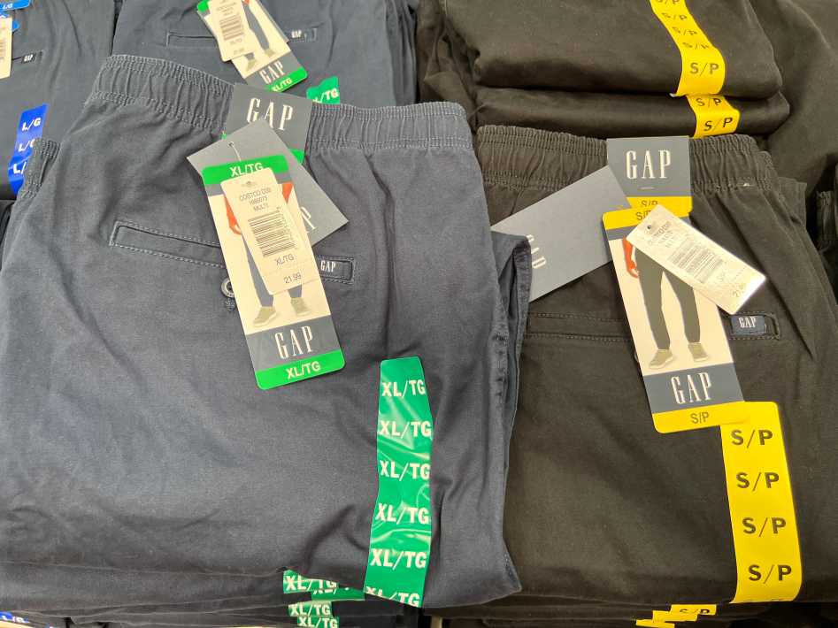 GAP TWILL JOGGER + MENS SIZE XL ONLY - Costco Canada (ITM 1680073)