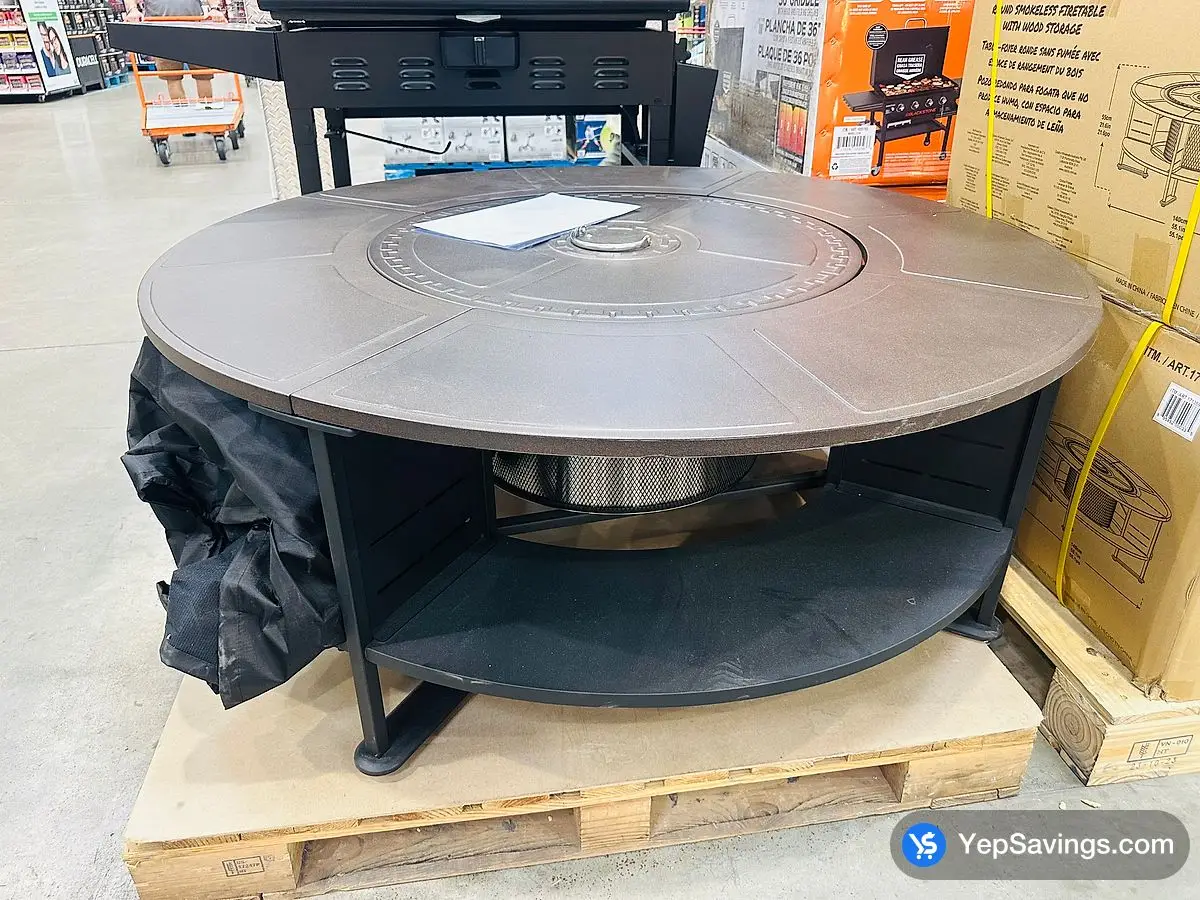 NW SOURCING ASIA SMOKELESS FIRE TABLE WOOD BURNING ITM 1713592 at Costco