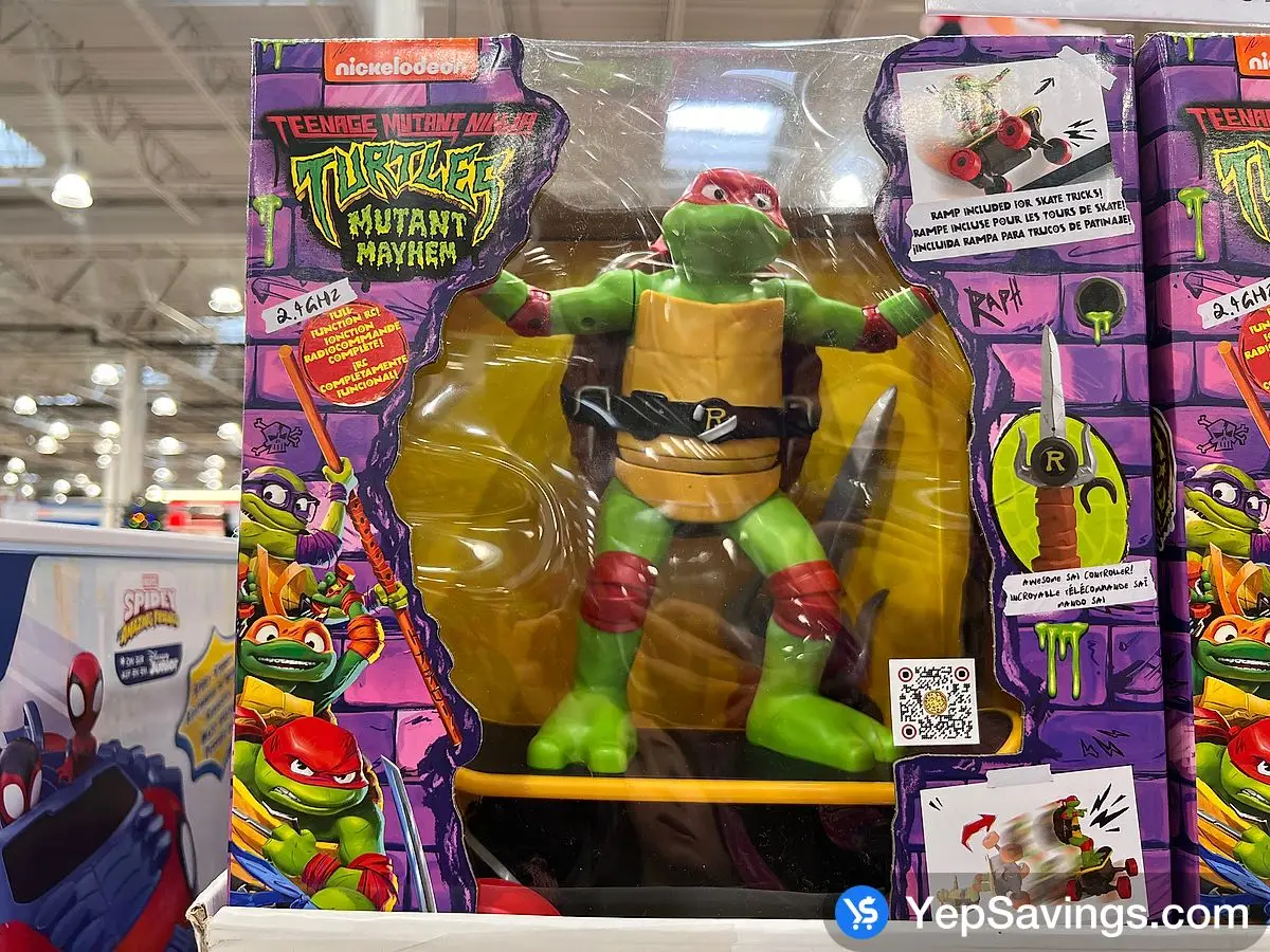 Costco TMNT RAPHAEL COWABUNGA SKATE R / C - Canada (ITM 2471030)