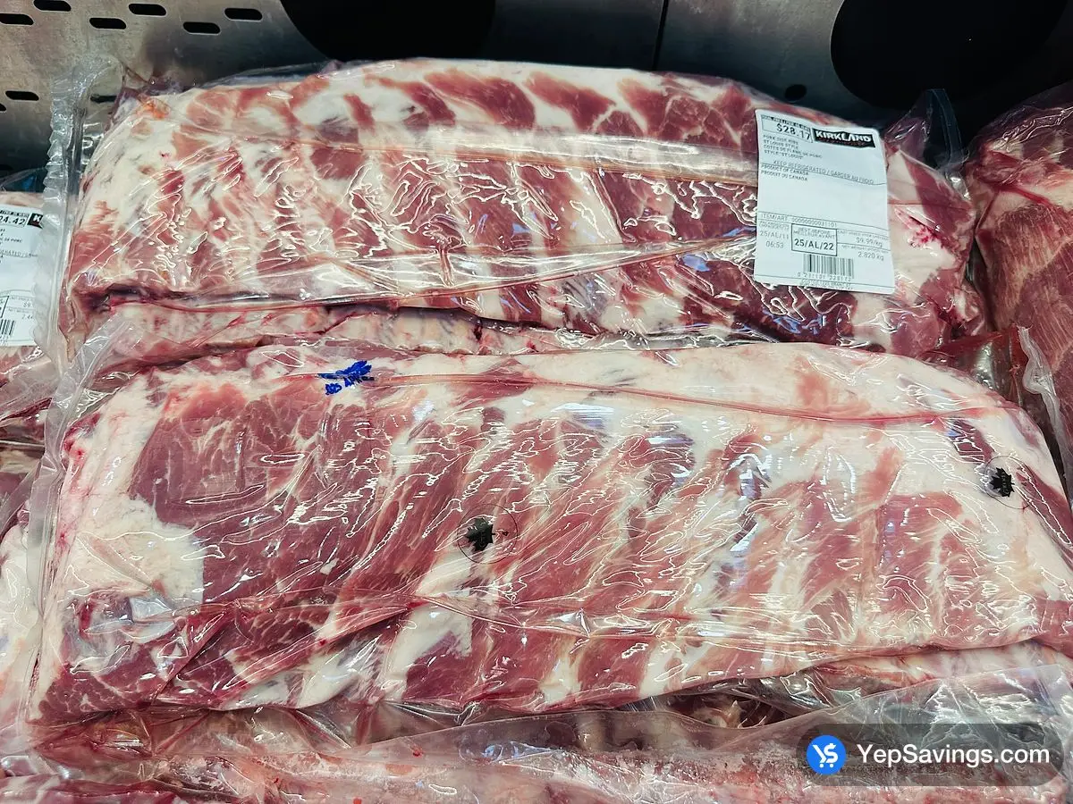 Costco Pork Side Ribs St - Louis Style - Canada (ITM 31101)