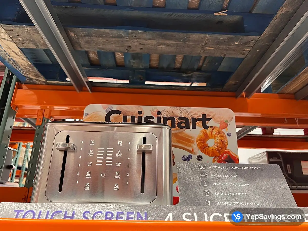 Costco CUISINART TOUCHSCREEN TOASTER 4 SLICE - Canada (ITM 2691346)