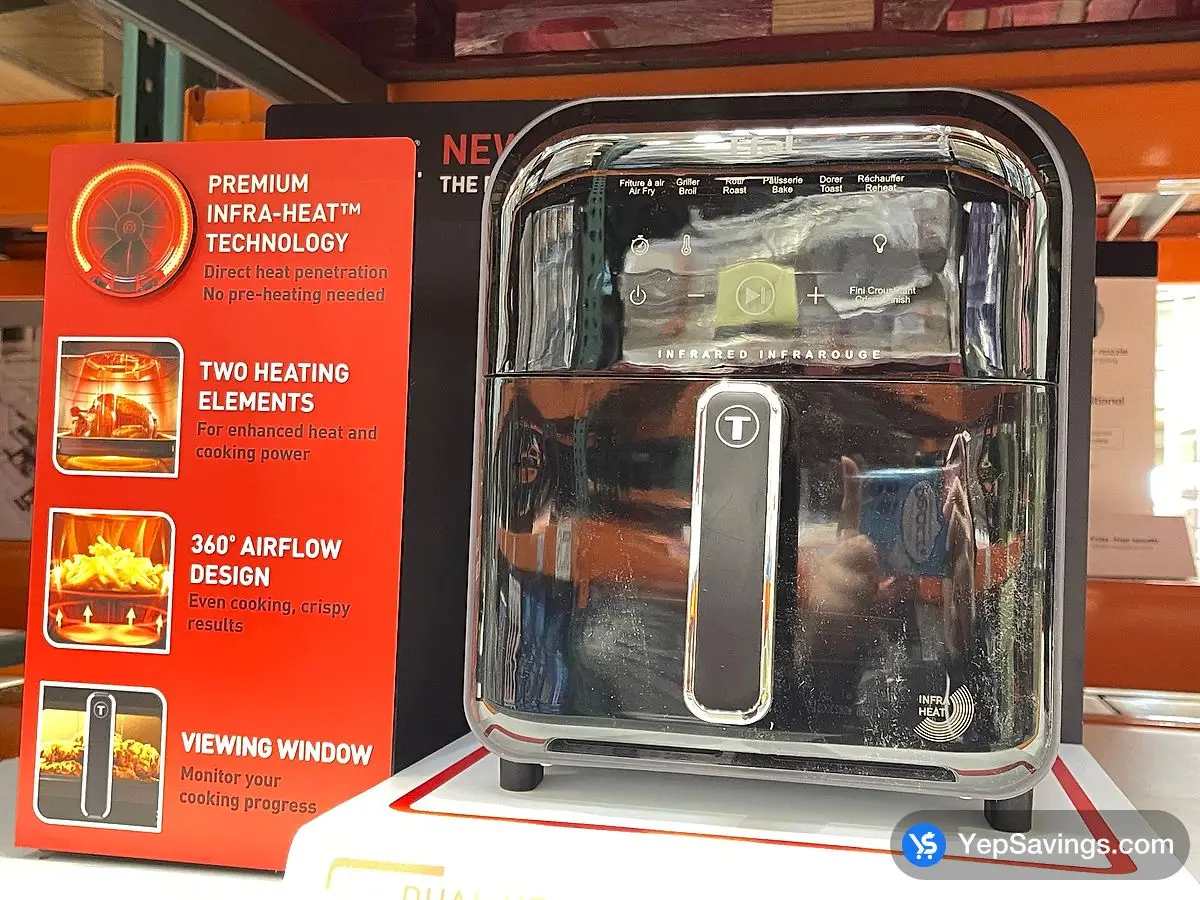 Costco T - FAL INFRARED AIR FRYER 6.3 QT ( 6 L ) - Canada (ITM 1991991)