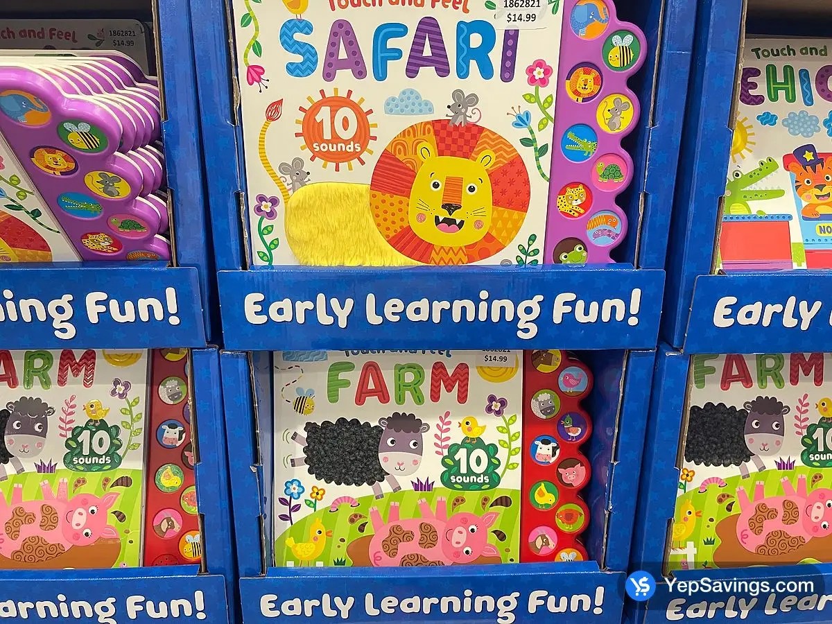 Costco Touch and Feel SAFARI 10 sounds - Canada (ITM 1862821)