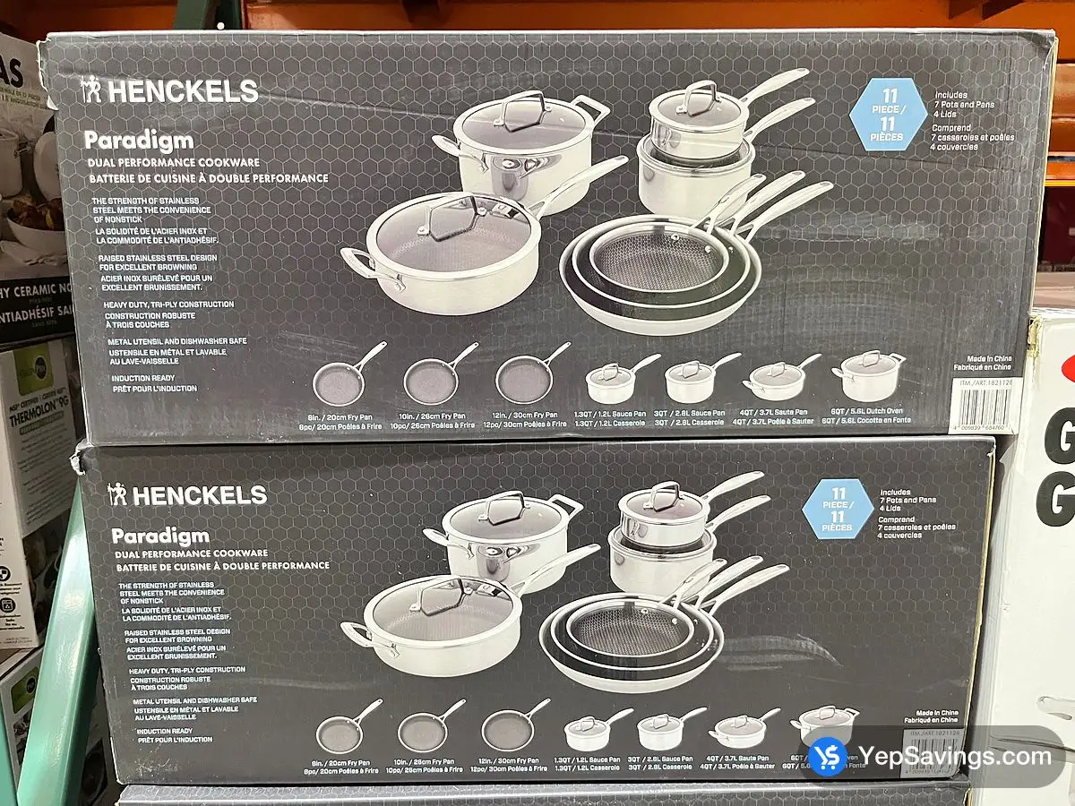 Costco ZWILLING PARADIGM COOKWARE SET 11 PIECES - Canada (ITM 1821128)