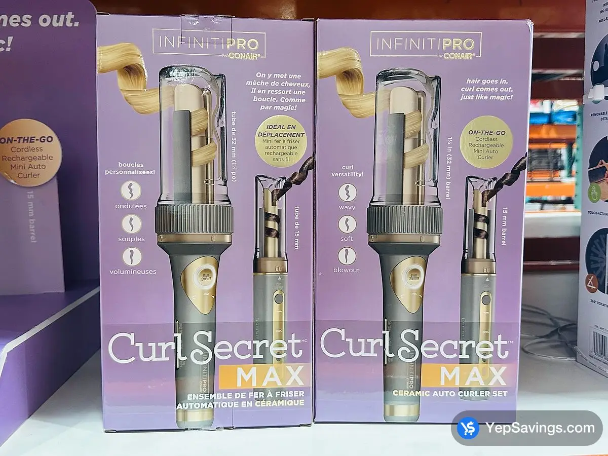 CONAIR INFINITY PRO CURL SECRET 2PC at Costco 9151 Bridgeport Rd Richmond