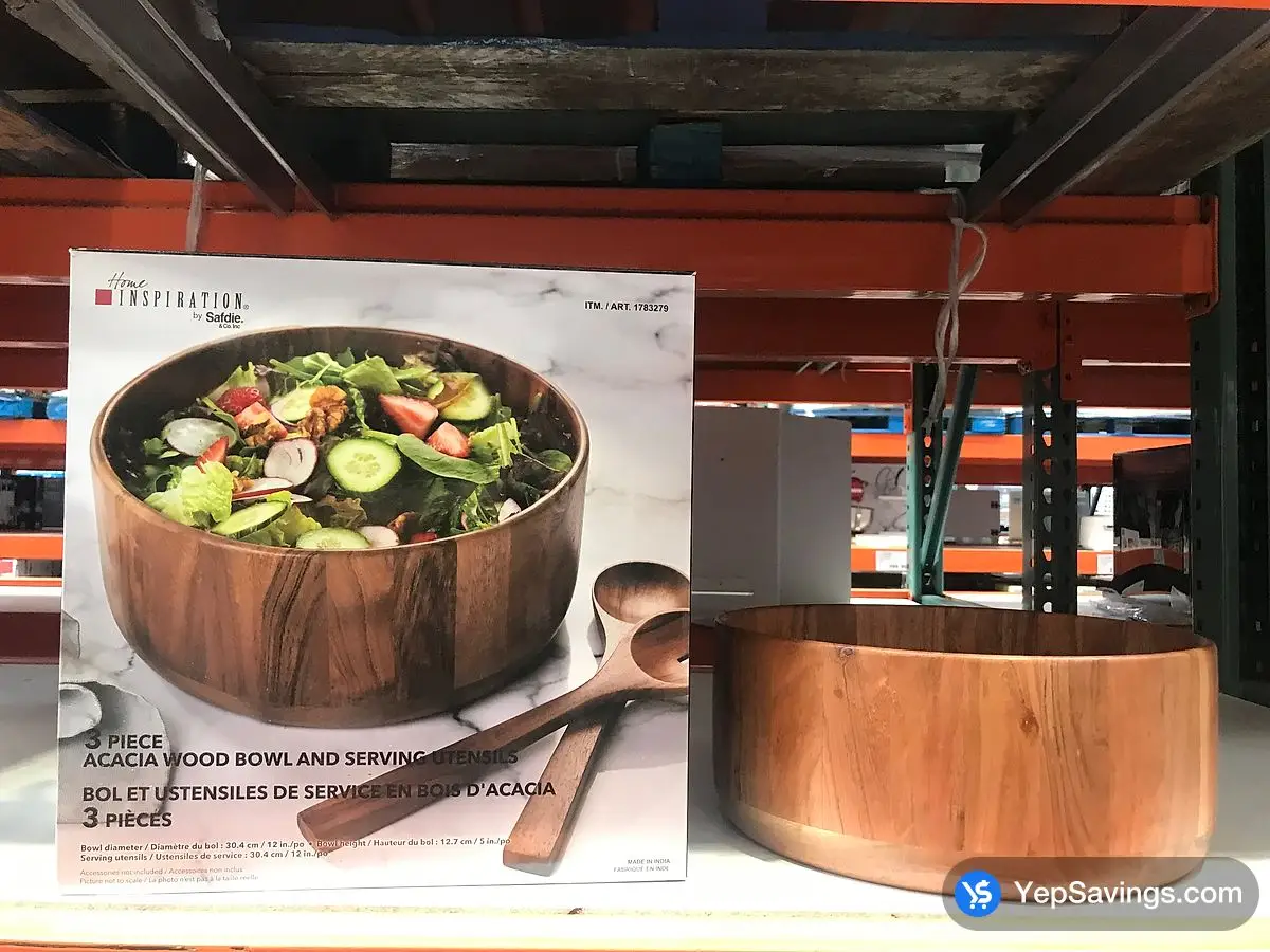 SAFDIE ACACIA SALAD SET 3 PIECES ITM 1783279 at Costco