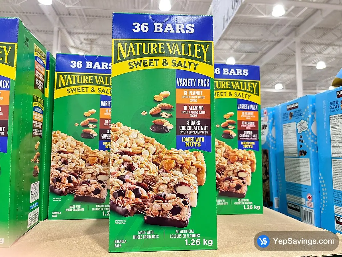 NATURE VALLEY SWEET & SALTY BARS 36X35g ITM 518888 at Costco