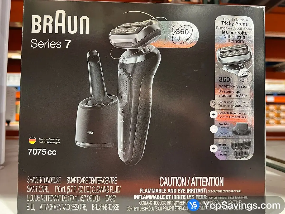 BRAUN SHAVER KIT SERIES 7 ITM 1723990 at Costco