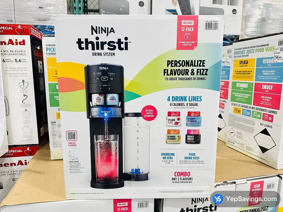 Costco NINJA THIRSTI DRINK SYSTEM - Canada (ITM 2711711)