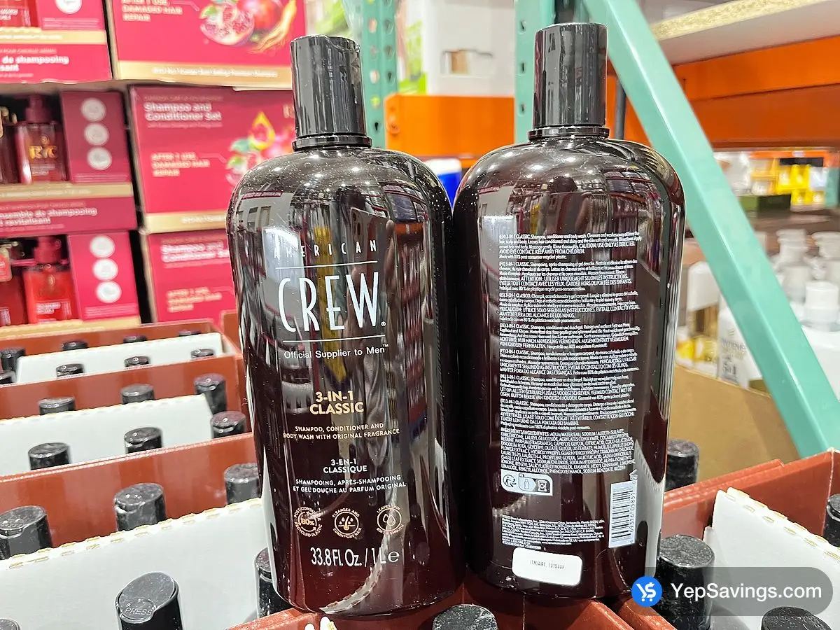 Costco AMERICAN CREW 3 - IN - 1 SHAMPOO 1 L - Canada (ITM 1915998)