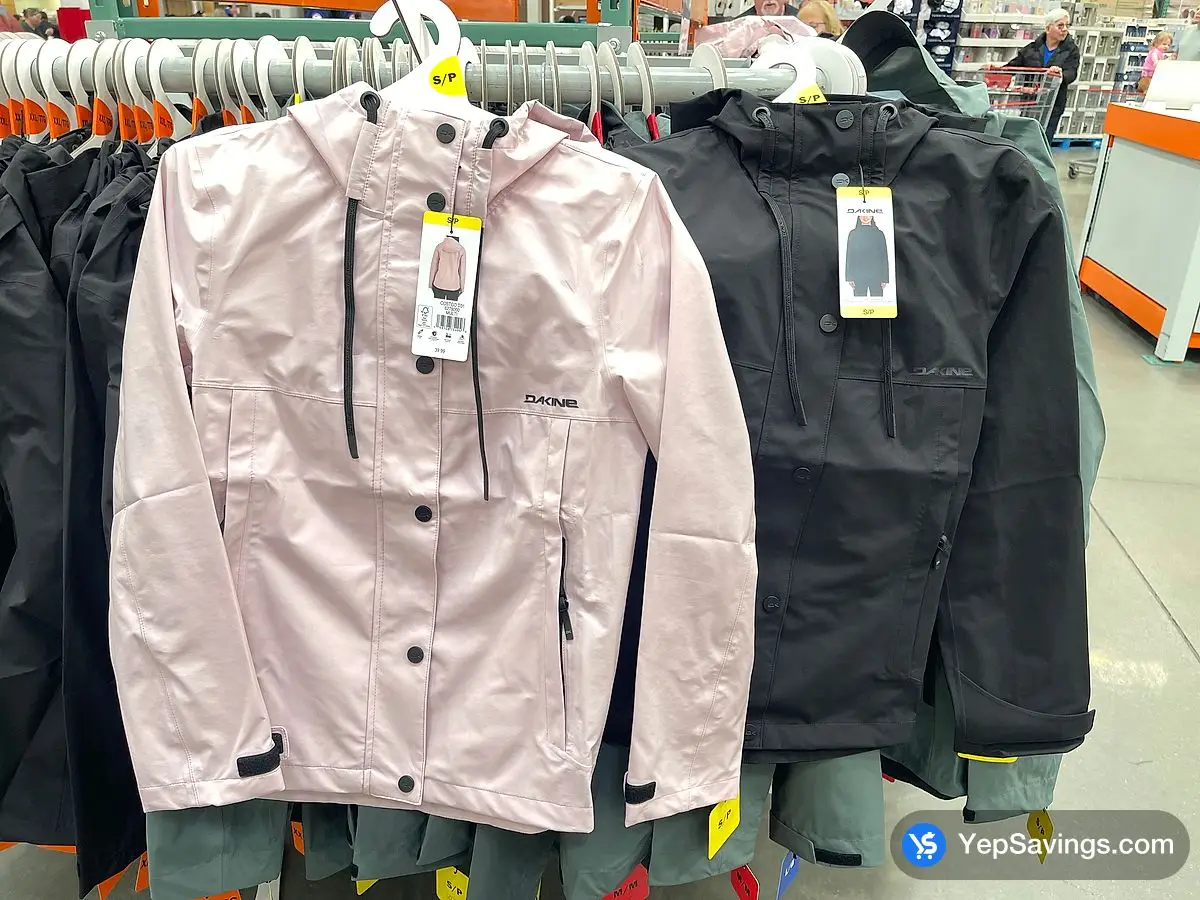 Costco DAKINE WATERPROOF RAIN JACKET + WOMENS SIZES S - XXL - Canada (ITM 6278000)
