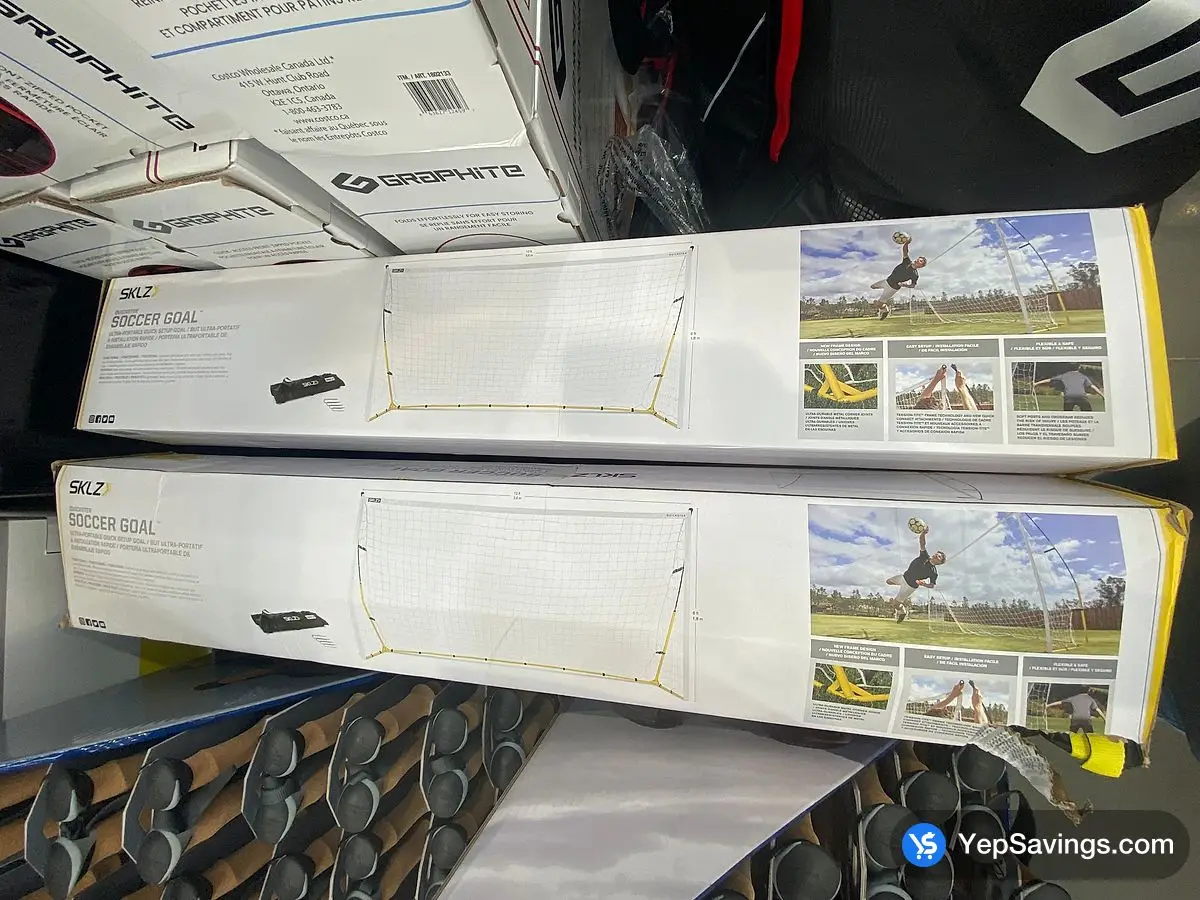 Costco SKLZ QUICKSTER SOCCER TRAINER GOAL 3.6m x 1.8m - Canada (ITM 1834353)