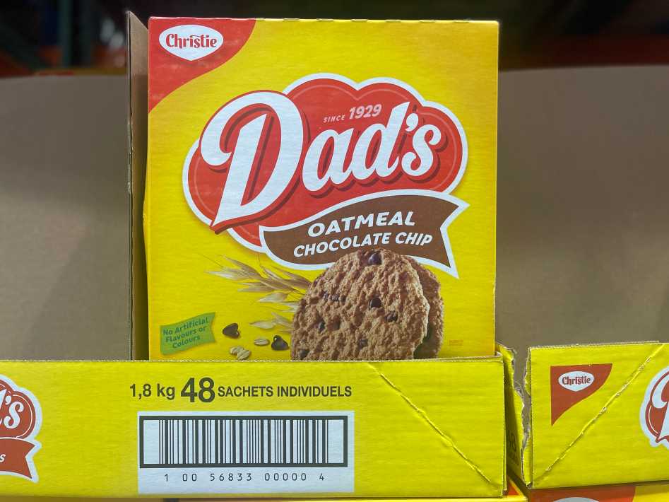 Costco DAD'S OATMEAL CHOCOLATE CHIP 1.8 kg - Canada (ITM 130462)