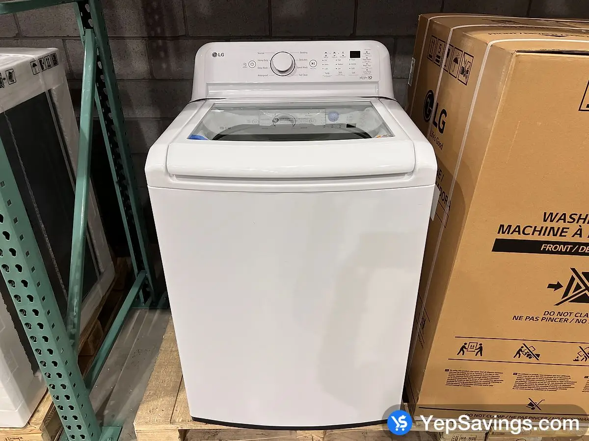 LG WHITE WASHER 5.2 CU.FT I.E.C. ITM 7451260 at Costco