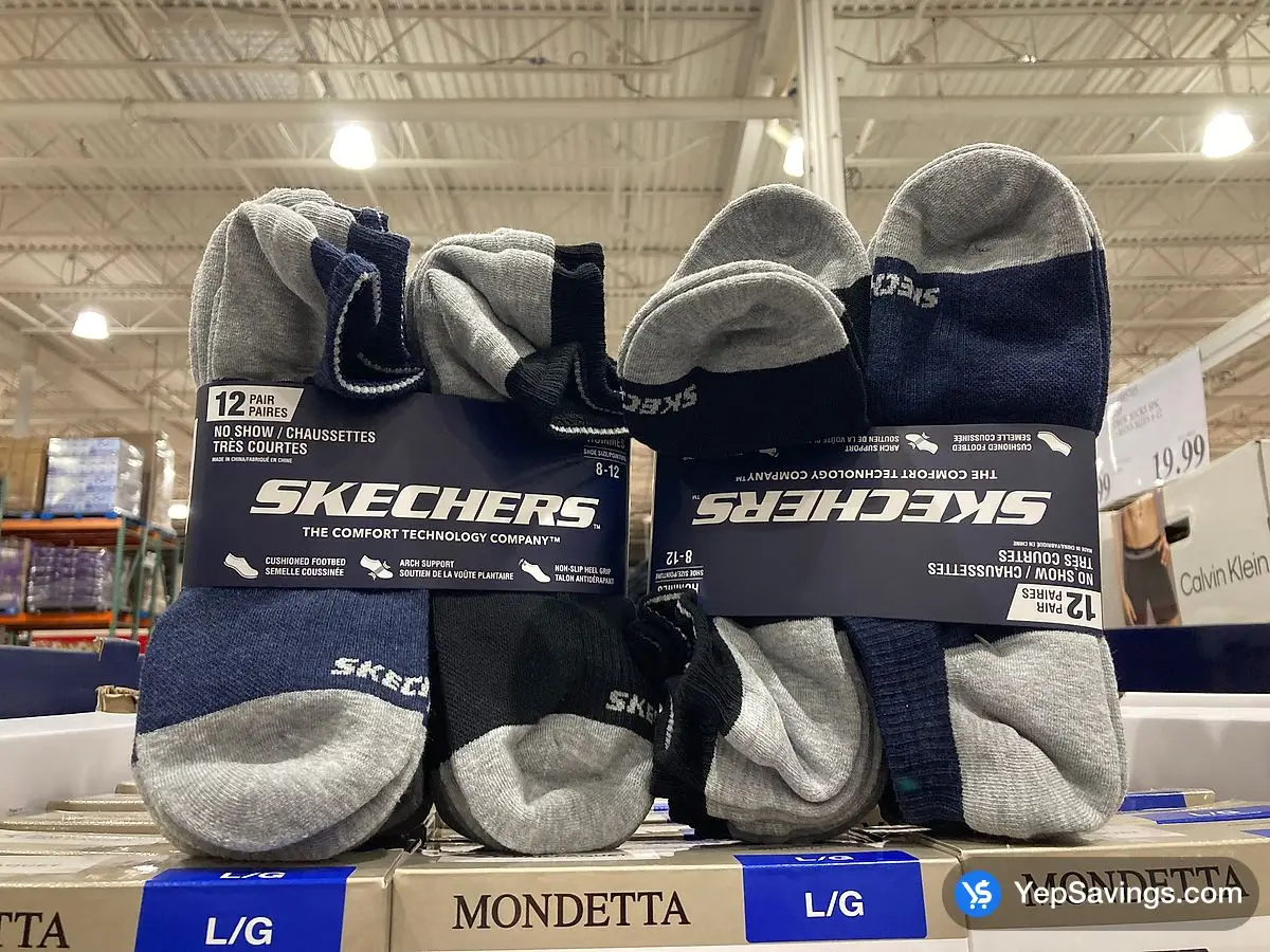 Costco SKECHERS LOW CUT SOCKS 12PK + MENS SIZES 8-12 - Canada (ITM 1890710)