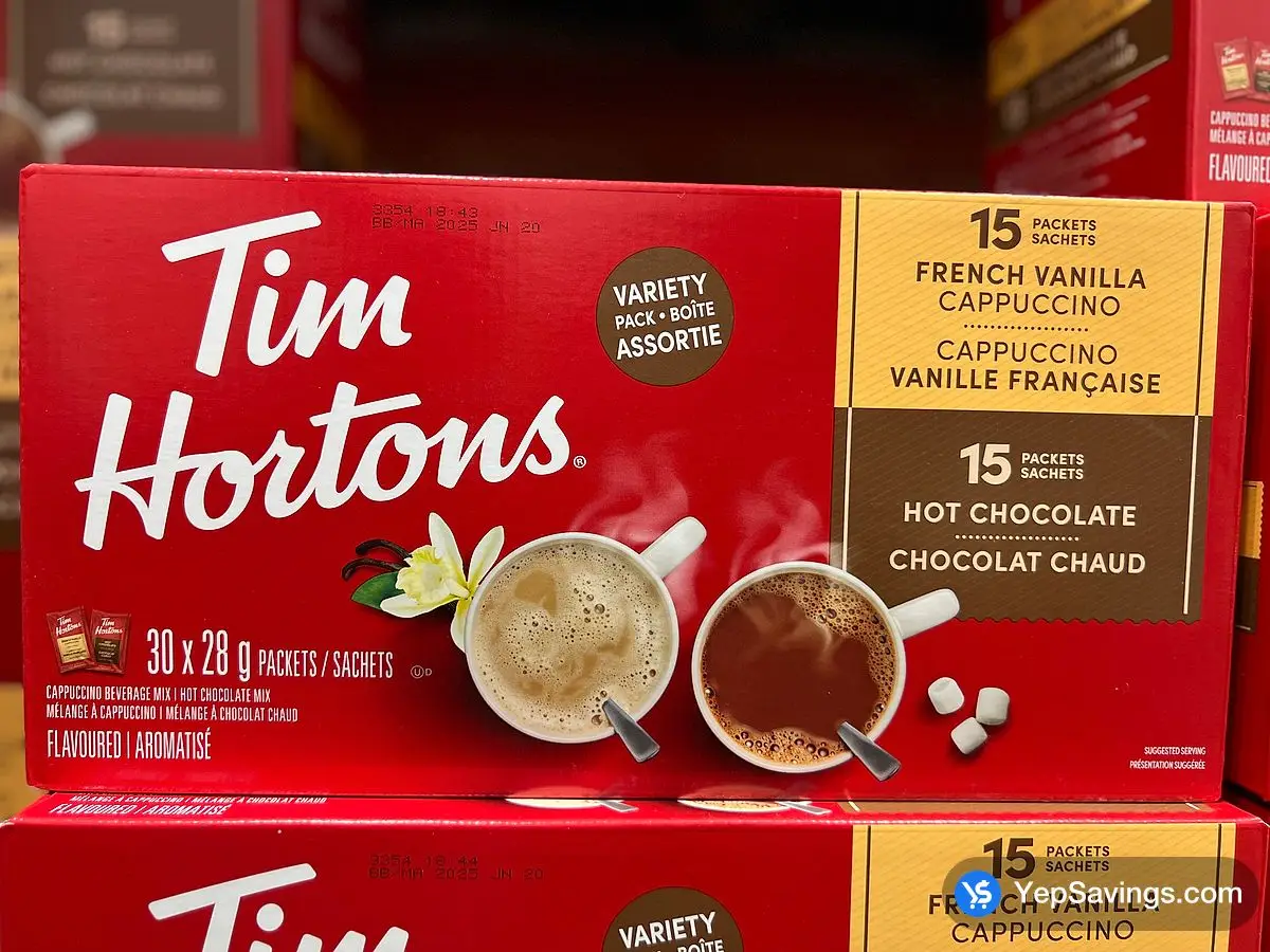 TIM HORTONS HOT CHOCOLATE 30x28g ITM 1451851 at Costco