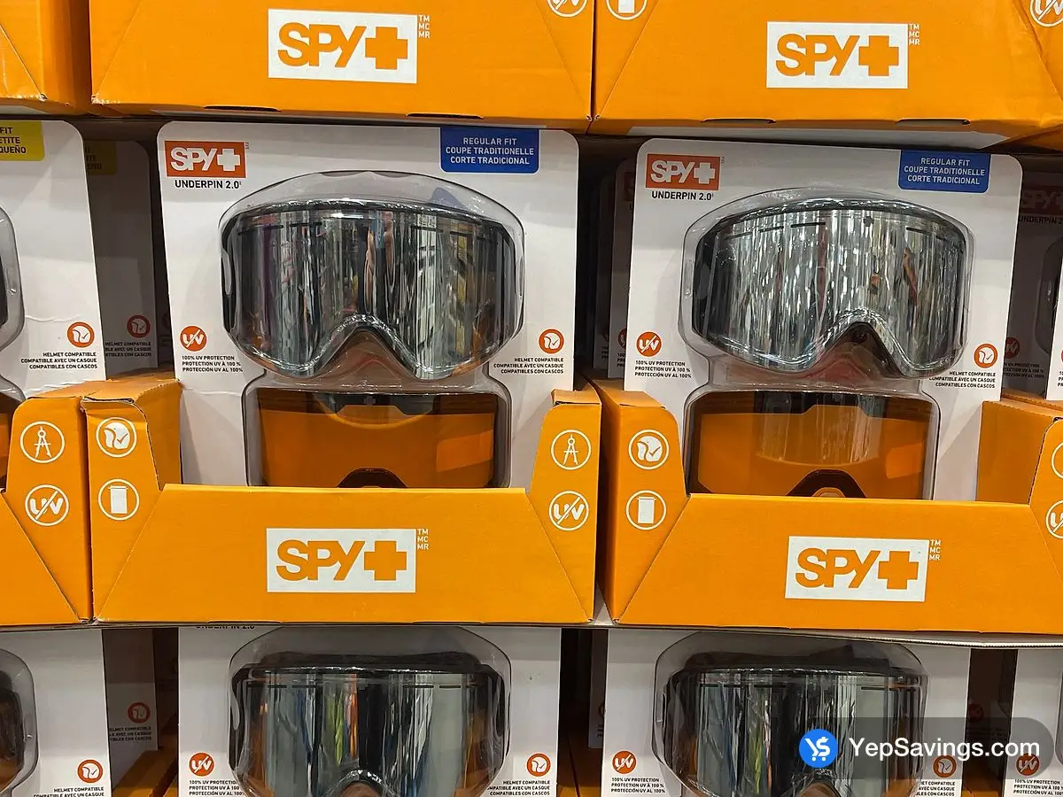スキー・スノーボードアクセサリー SPY OPTIC 3X Costco Special  Goggles Spy Underpin 2.0 Snow Goggle | Costco