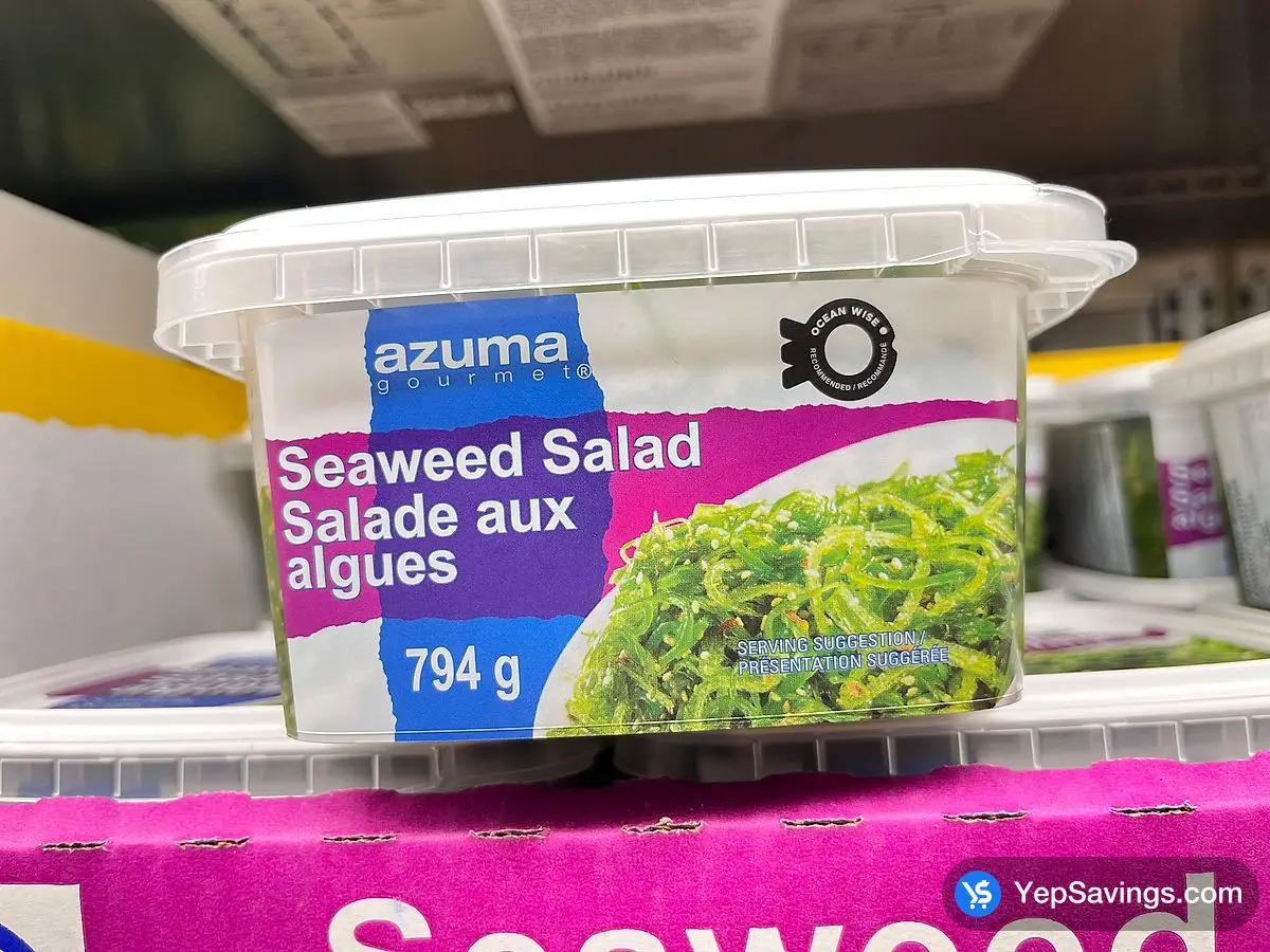 Costco AZUMA GOURMET SEAWEED SALAD 794 g - Canada (ITM 549137)