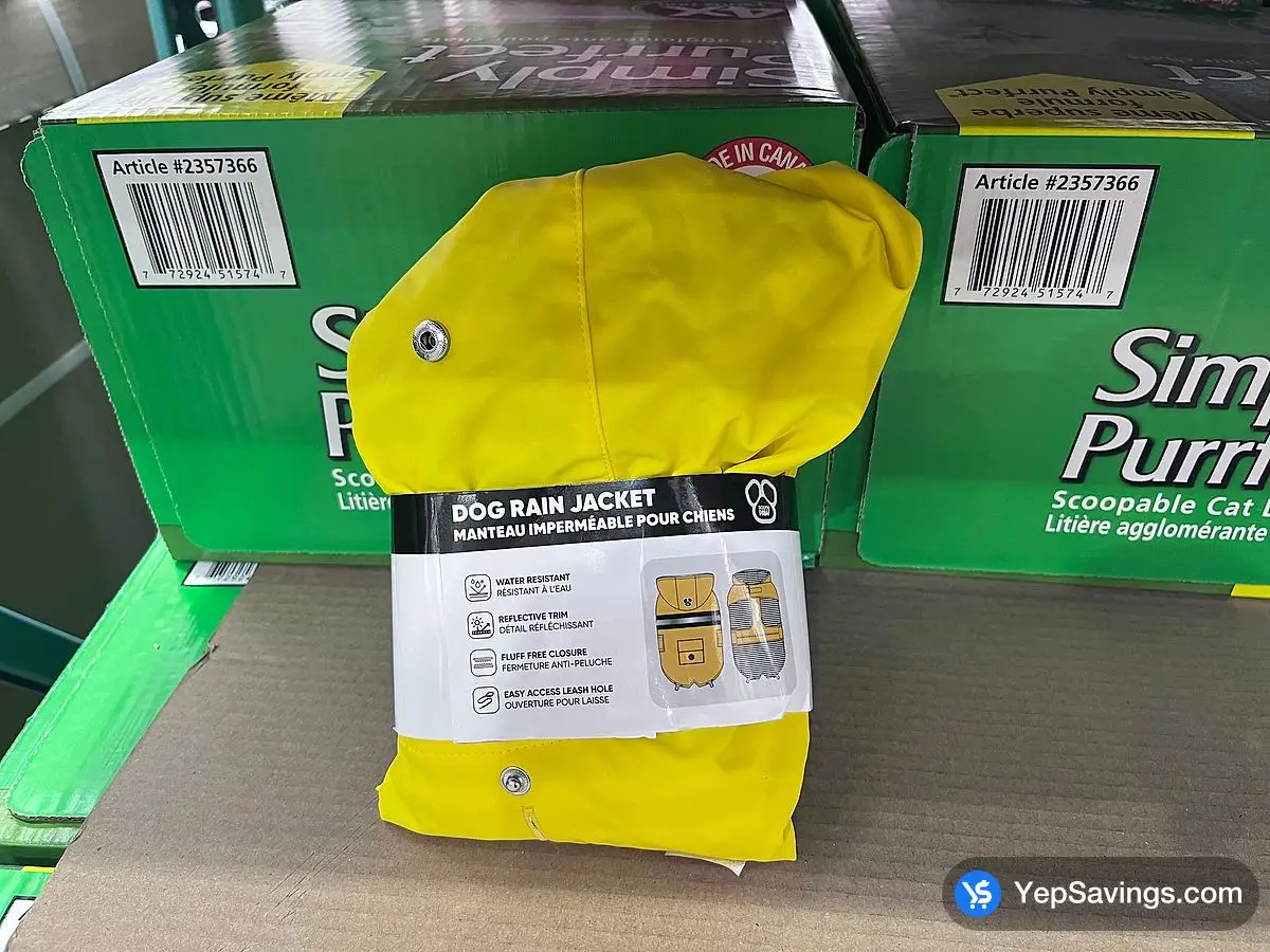 Costco SOUTH PAW RAIN COAT REFLECTIVE , S / M & L / XL - Canada (ITM 1802115)