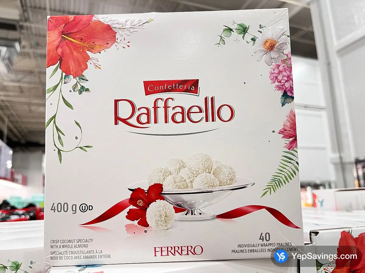 Costco FERRERO CONFETTERIA RAFFAELLO 400 g - Canada (ITM 1841967)