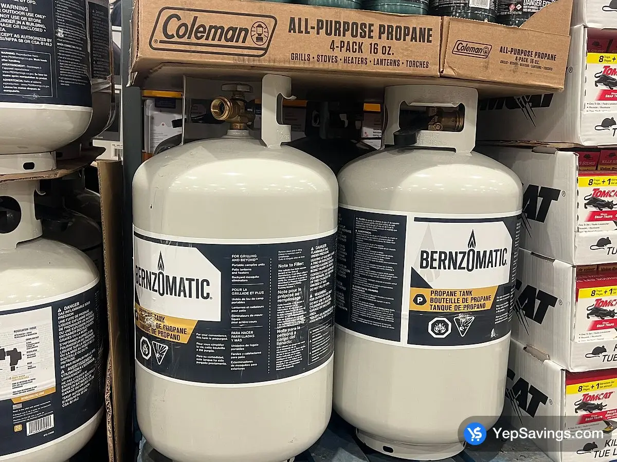 Costco BERNZOMATIC PROPANE TANK 30 LB - Canada (ITM 177375)